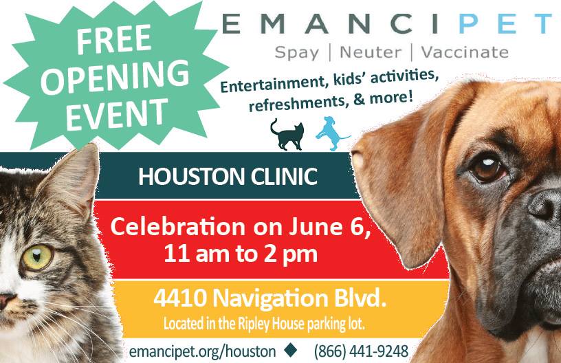 Emancipet Houston Opening Party