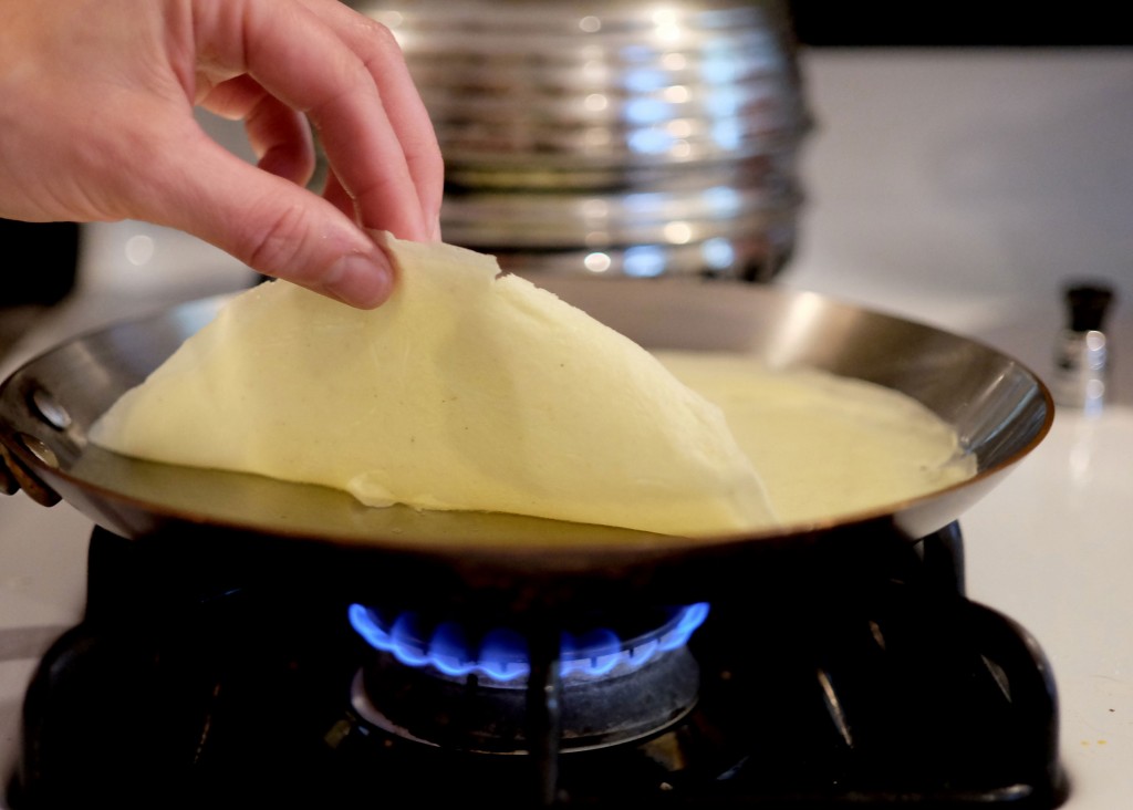 Cooking Crepes