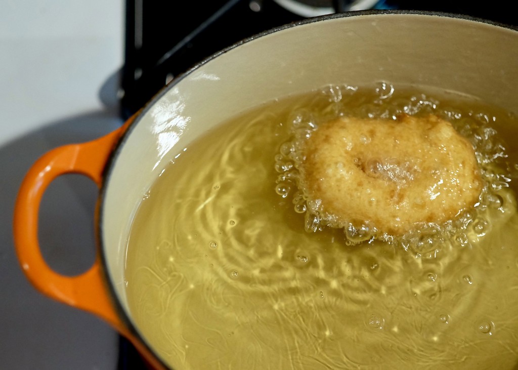 Frying Donuts